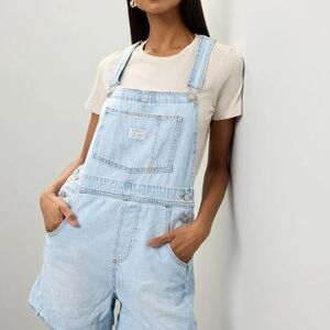 Levi's Light Blue Denim Overalls